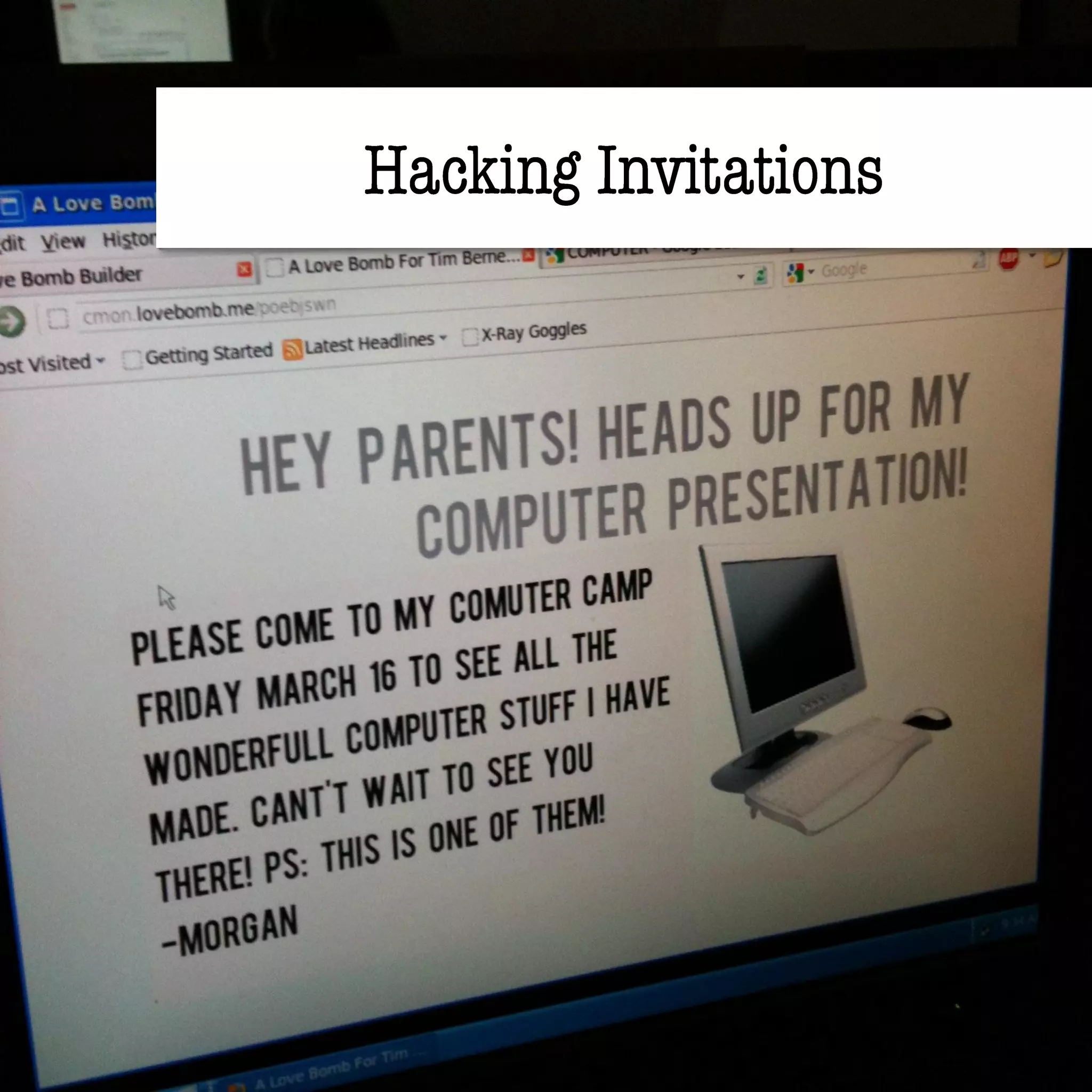 Girls Learning Code March Break Camp Demo Day Presentation