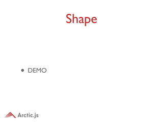 Shape


• DEMO
 