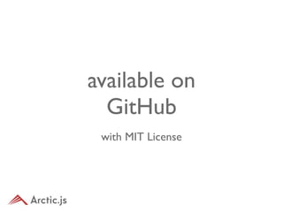 available on
  GitHub
 with MIT License
 