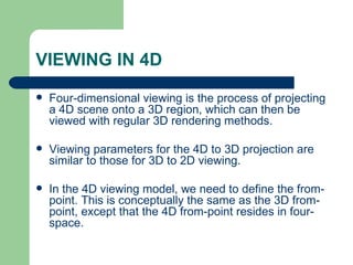 An intro to 4D | PPT