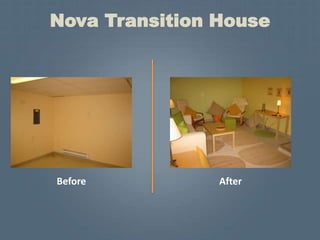 Nova Transition House




Before          After
 