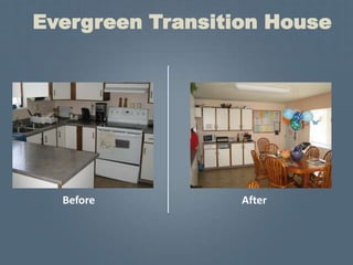 Evergreen Transition House




  Before          After
 