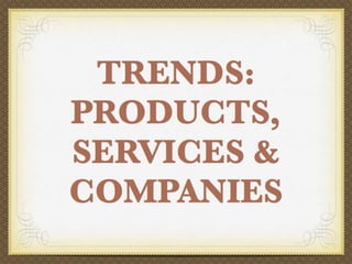 Trends In The Aging Marketplace