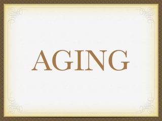 Trends In The Aging Marketplace