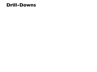 Drill-Downs
 