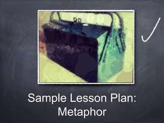 Sample Lesson Plan:
    Metaphor
 