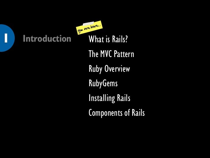 ruby on rails presentation Ruby on rails presentation.