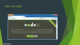 how to node




@domenic
 