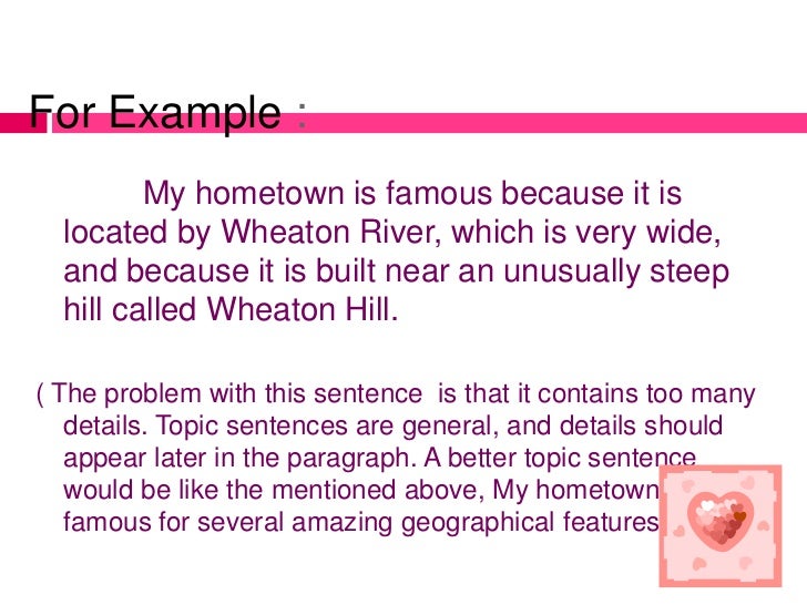 review essay about popular place in hometown