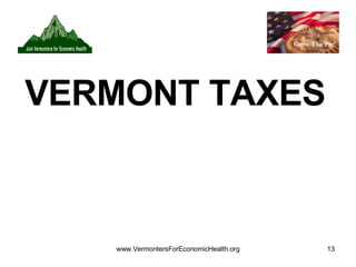VERMONT TAXES 