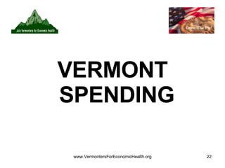 VERMONT SPENDING 