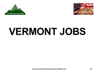 VERMONT JOBS 