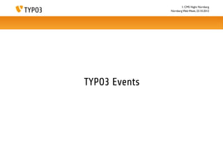 Neuigkeiten aus dem TYPO3-Projekt