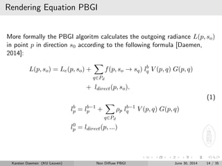 Introduction to Point Based Global Illumination (PBGI) | PDF