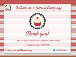 You can see this presentation again or download at

            http://slidesha.re/RllWUZ
 