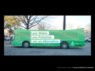 WATER OVER ETHANOL | “I AM AN ALTERNATIVE” CAMPAIGN
 