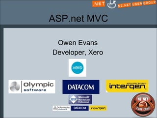 ASP.net MVC Owen Evans Developer, Xero 
