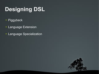Domain Specific Languages