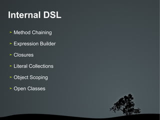 Domain Specific Languages