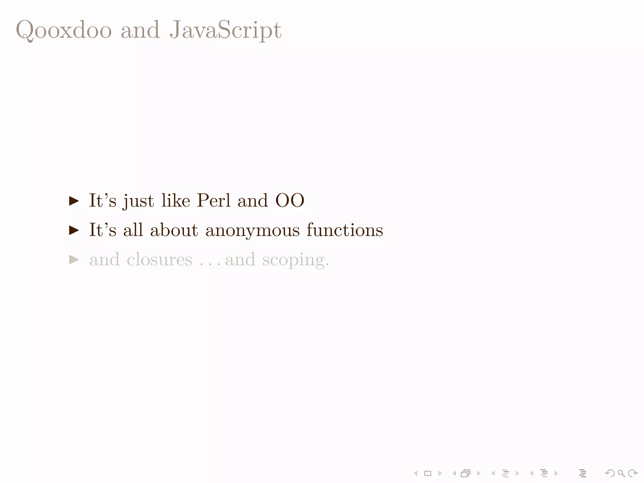 LISA QooxdooTutorial Slides