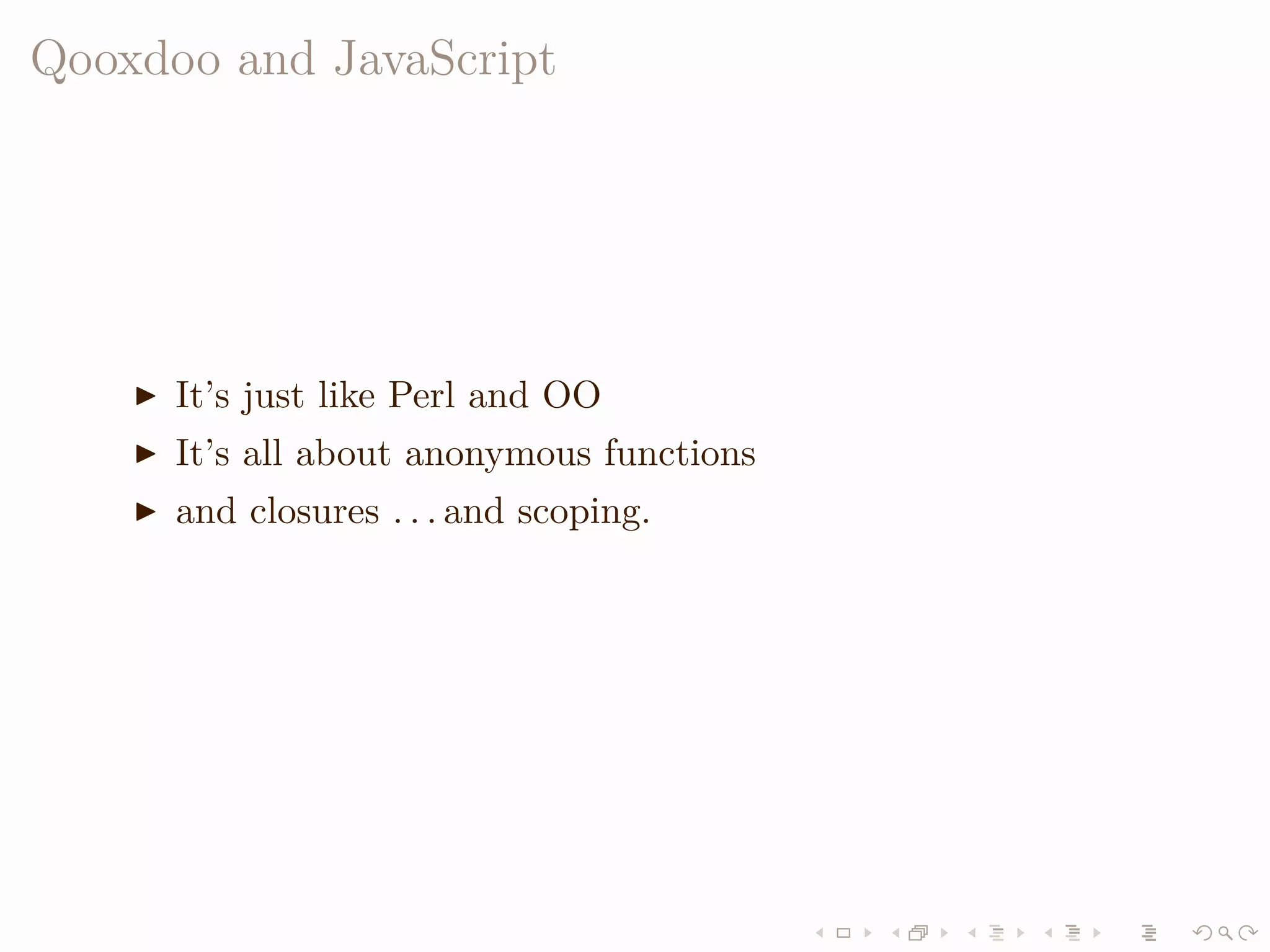 LISA QooxdooTutorial Slides