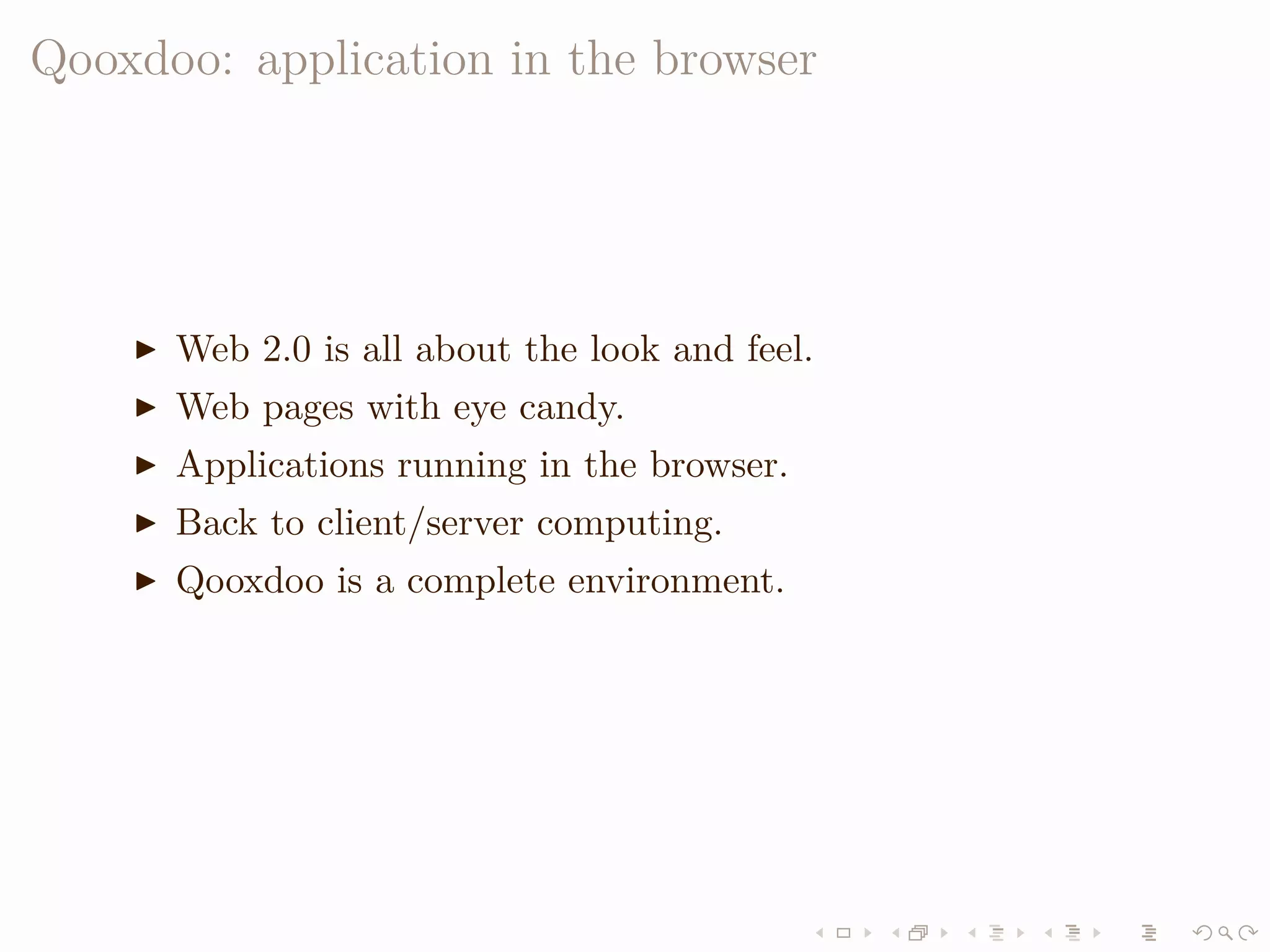LISA QooxdooTutorial Slides