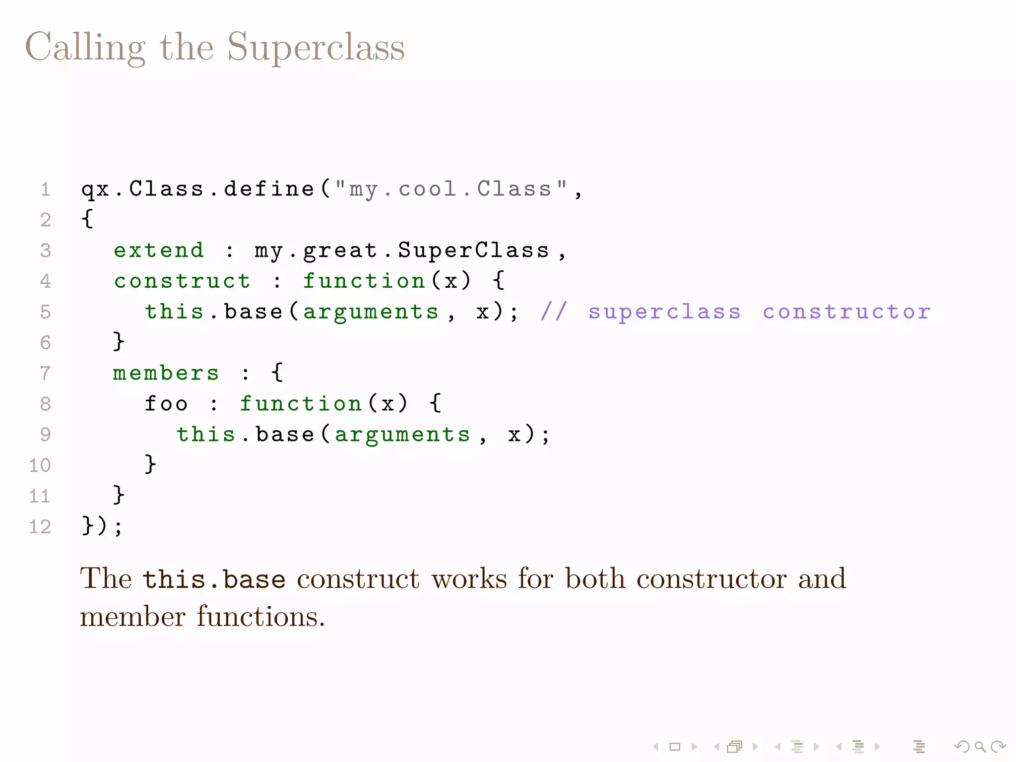 LISA QooxdooTutorial Slides