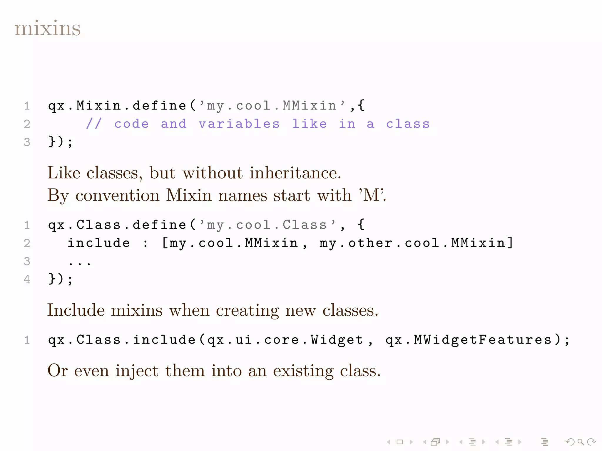 LISA QooxdooTutorial Slides