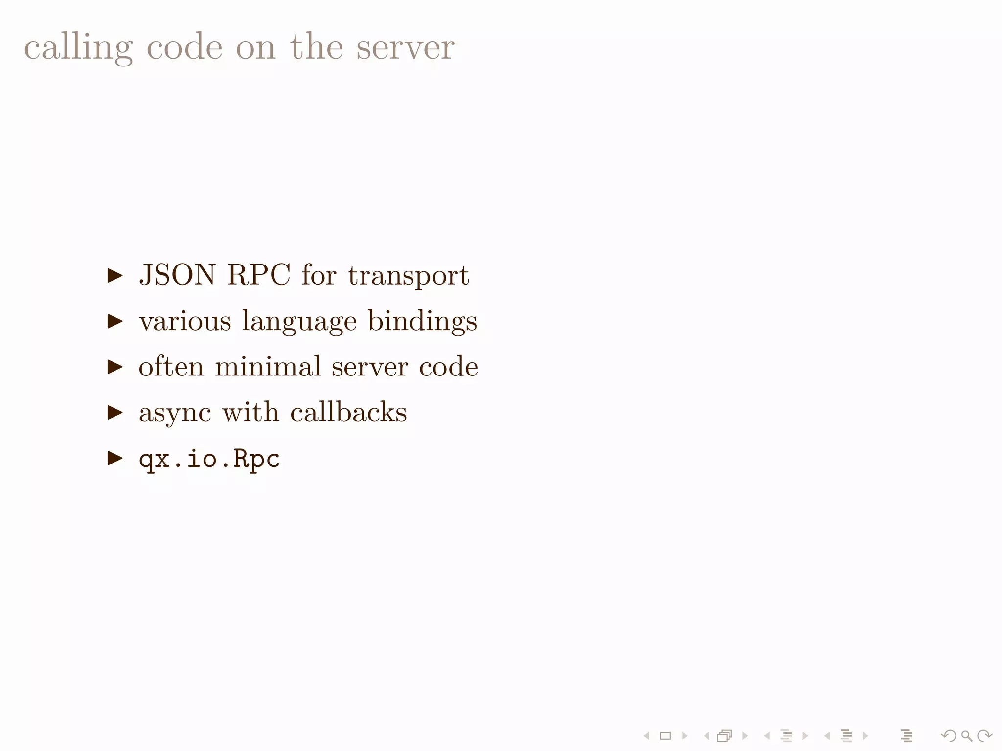 LISA QooxdooTutorial Slides