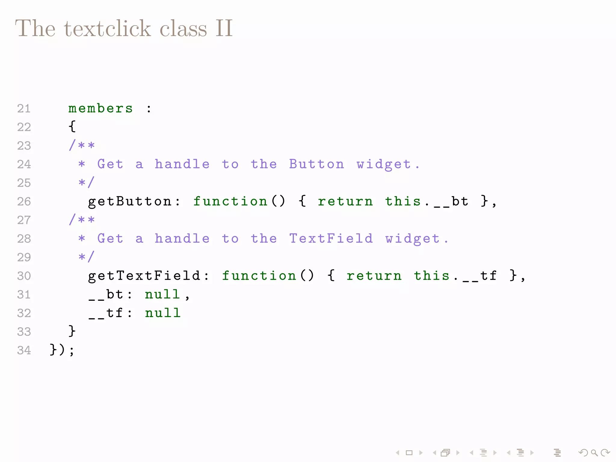LISA QooxdooTutorial Slides