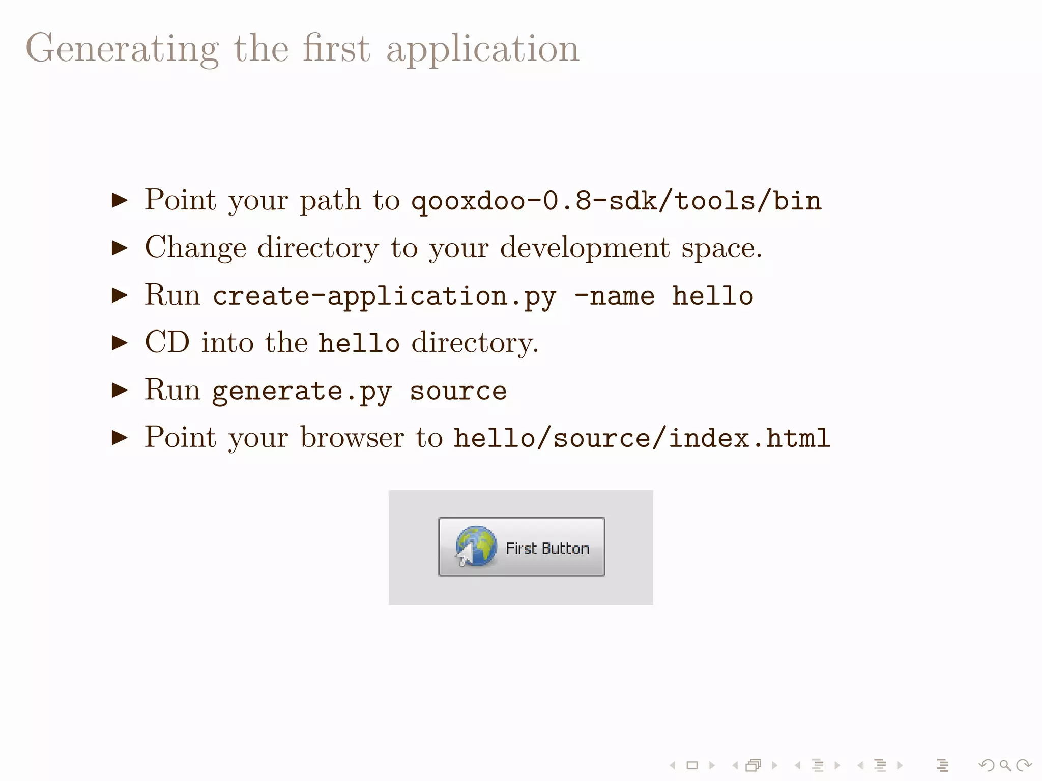 LISA QooxdooTutorial Slides