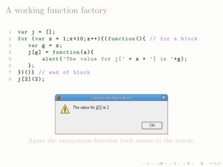 LISA QooxdooTutorial Slides