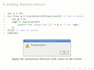 LISA QooxdooTutorial Slides