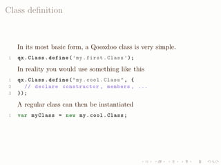 LISA QooxdooTutorial Slides