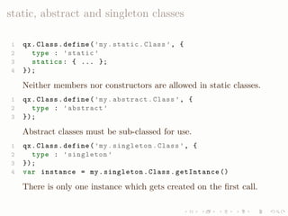 LISA QooxdooTutorial Slides