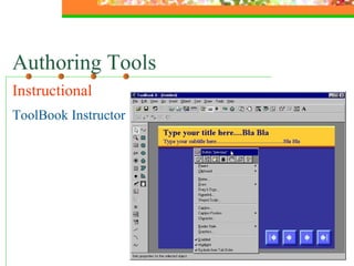 Authoring Tools Instructional   ToolBook Instructor 