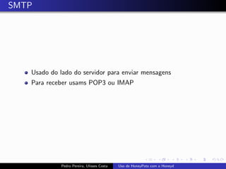 Uso de Honeypots com Honeyd
