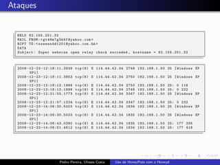 Uso de Honeypots com Honeyd