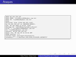 Uso de Honeypots com Honeyd