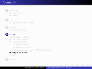 Uso de Honeypots com Honeyd