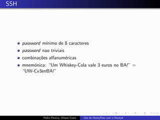 Uso de Honeypots com Honeyd