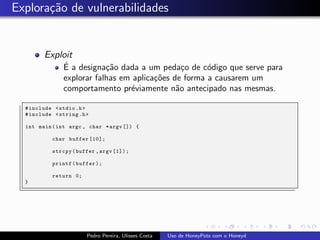 Uso de Honeypots com Honeyd