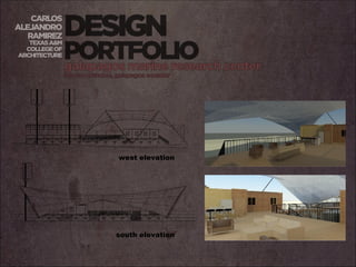 west elevation south elevation 