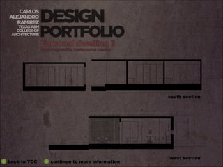 south section west section back to TOC continue to more information 