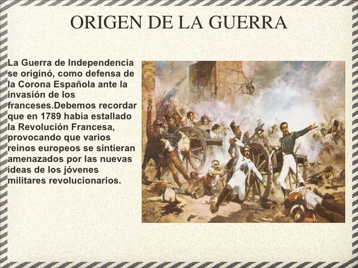 guerra de la independencia