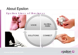 About Epsilon Epsilon Lines of Business 