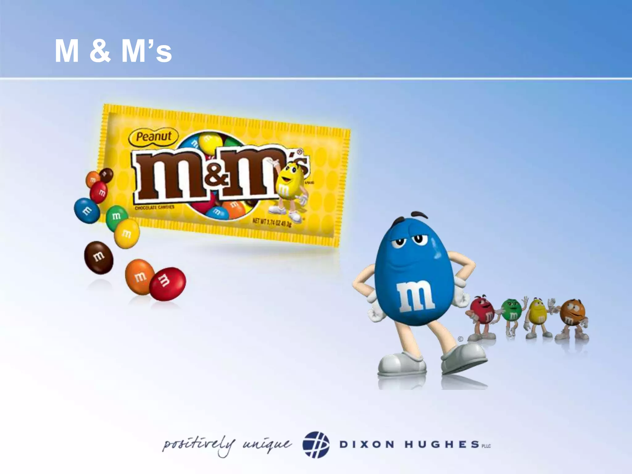 M & M’s