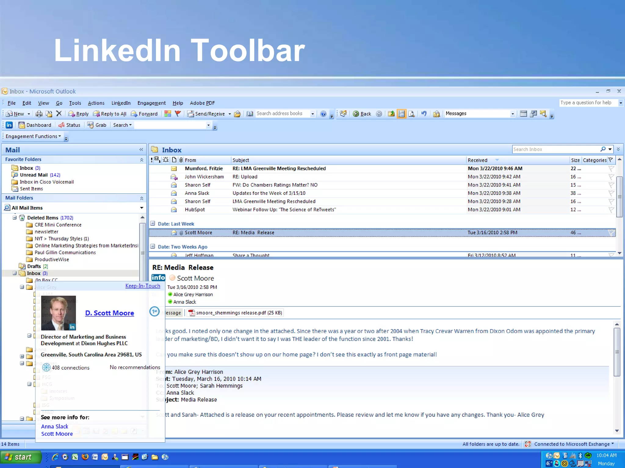 Researching prospects