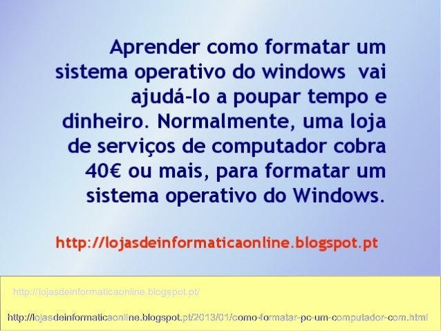 Como formatar slide