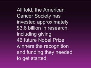 Since 2001, Relay for Life of
Molalla has raised $529,543.
 